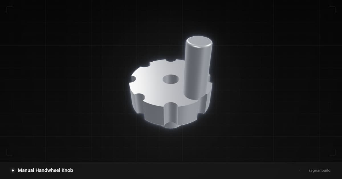 Manual Handwheel Knob