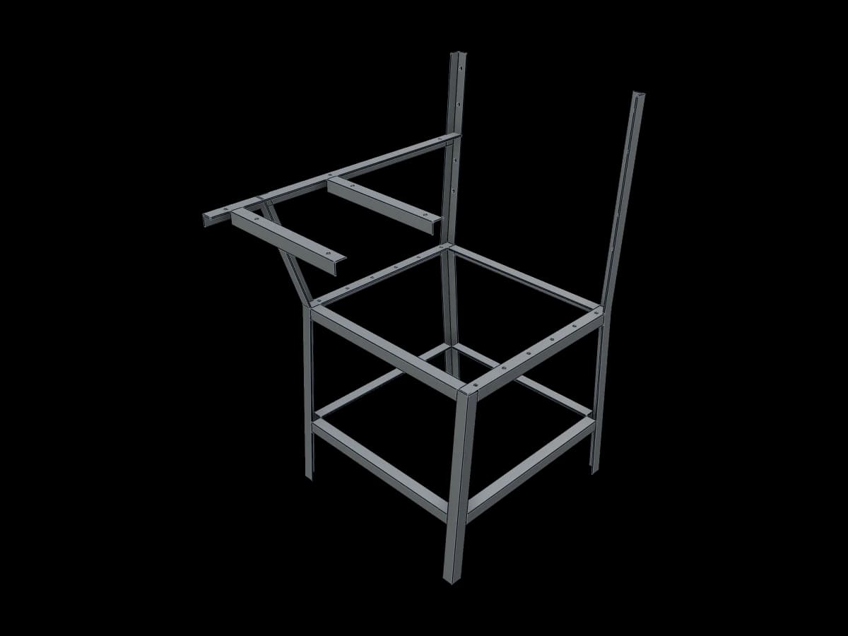 Metal Chair Frame