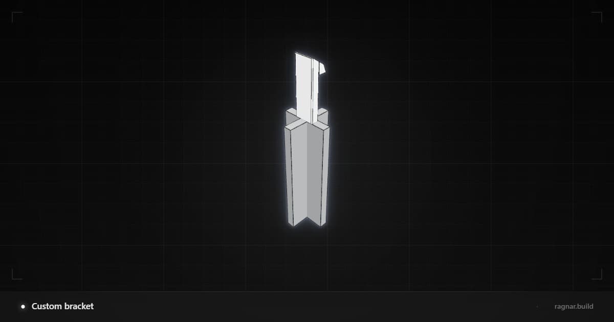 Custom bracket