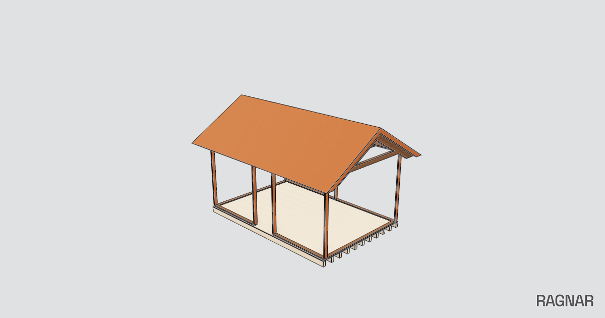 Wooden Garden Cabin
