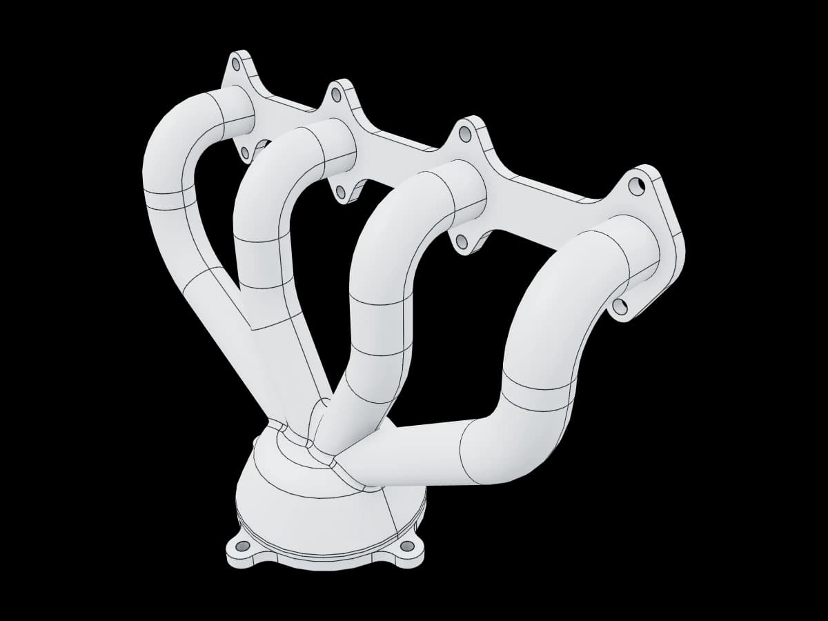 4-to-1 Exhaust Manifold