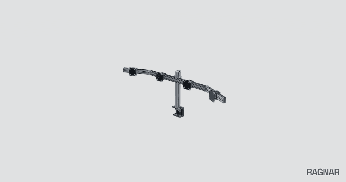 Quad Monitor Mount