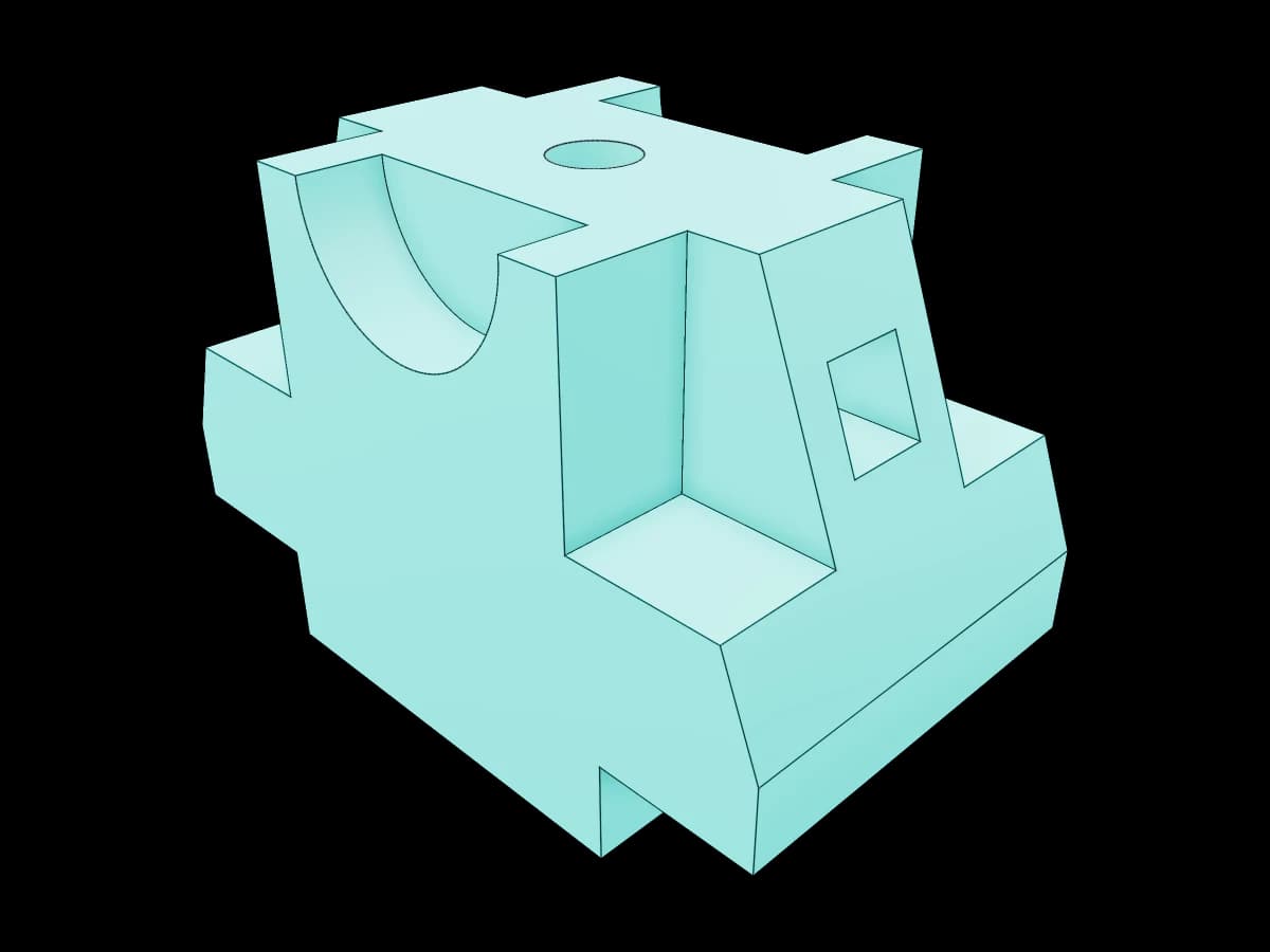 SW-053 Stepped Saddle Block