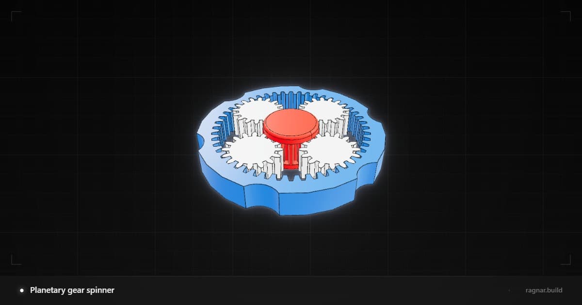 Planetary Gear Spinner