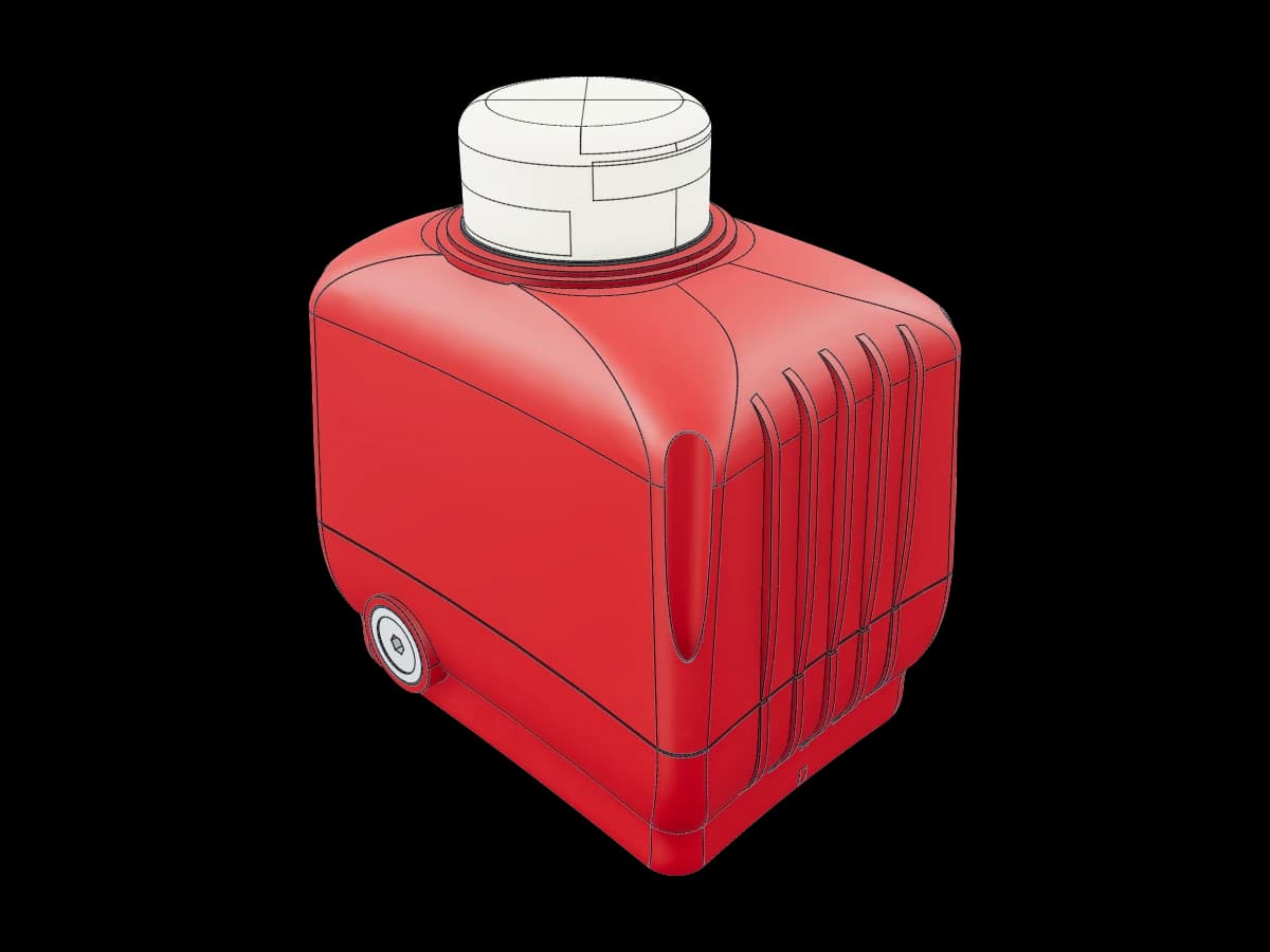 Industrial Electric Actuator Replica