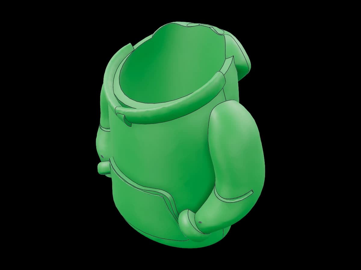 Hoodie-Shaped Storage Container