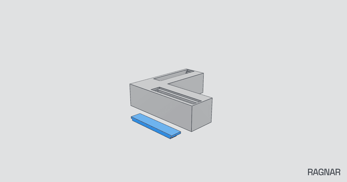 Magnetic corner holder