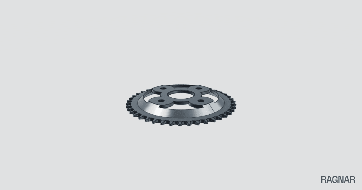 Motorcycle rear sprocket (remix)