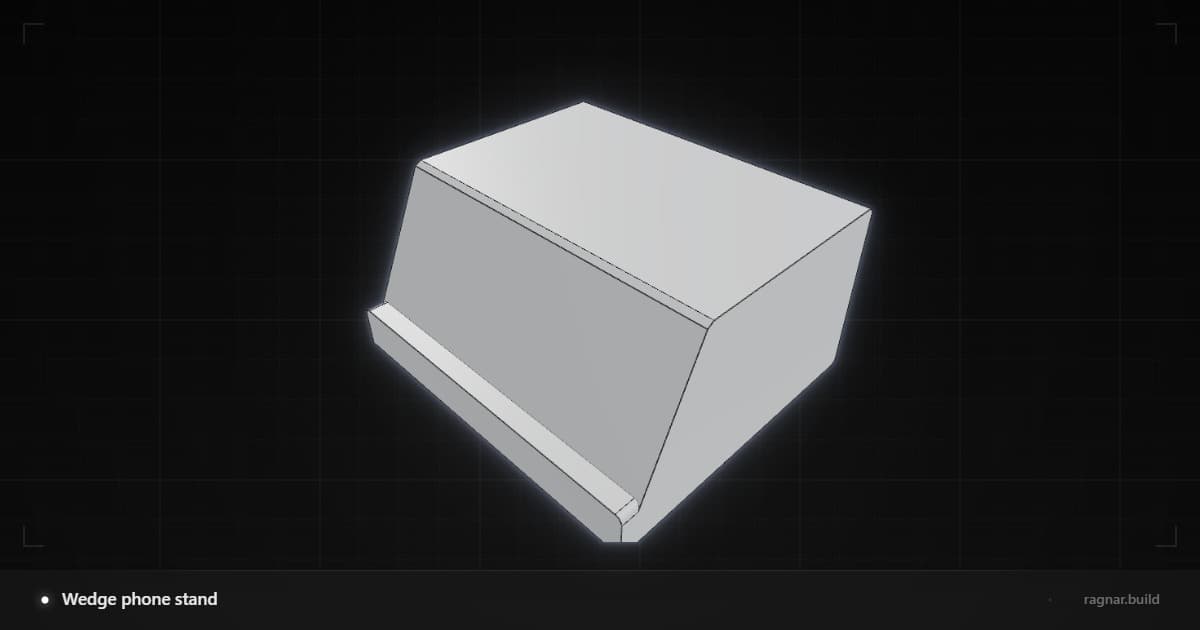 Angled Phone Stand