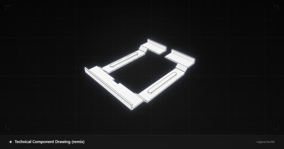 Technical Component Drawing (remix)
