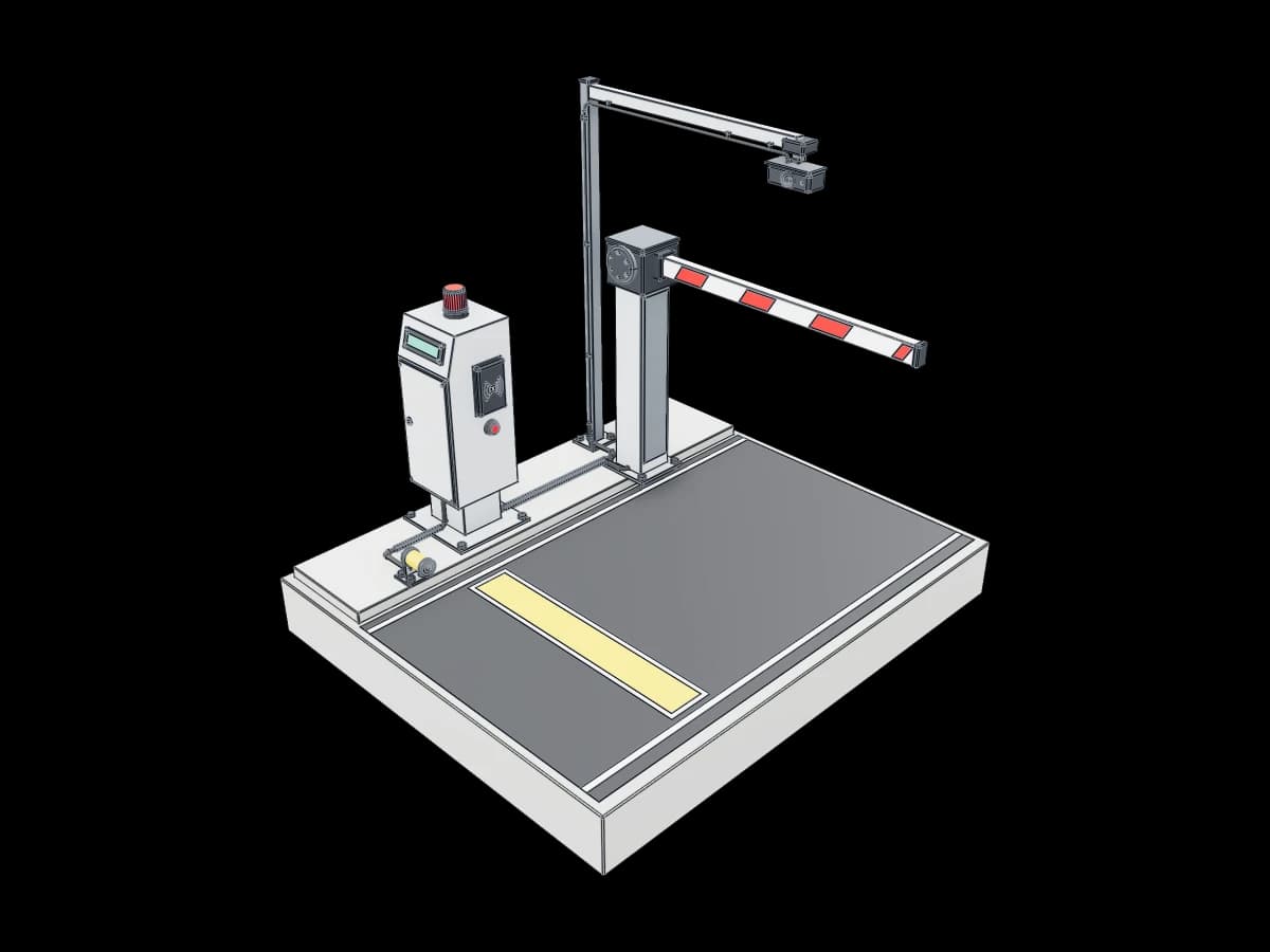 Vehicle Access Control Scene