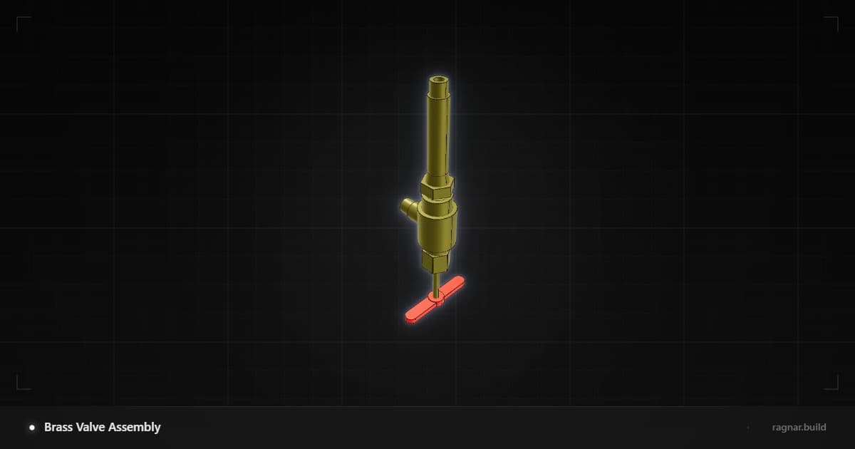 Brass Valve Assembly