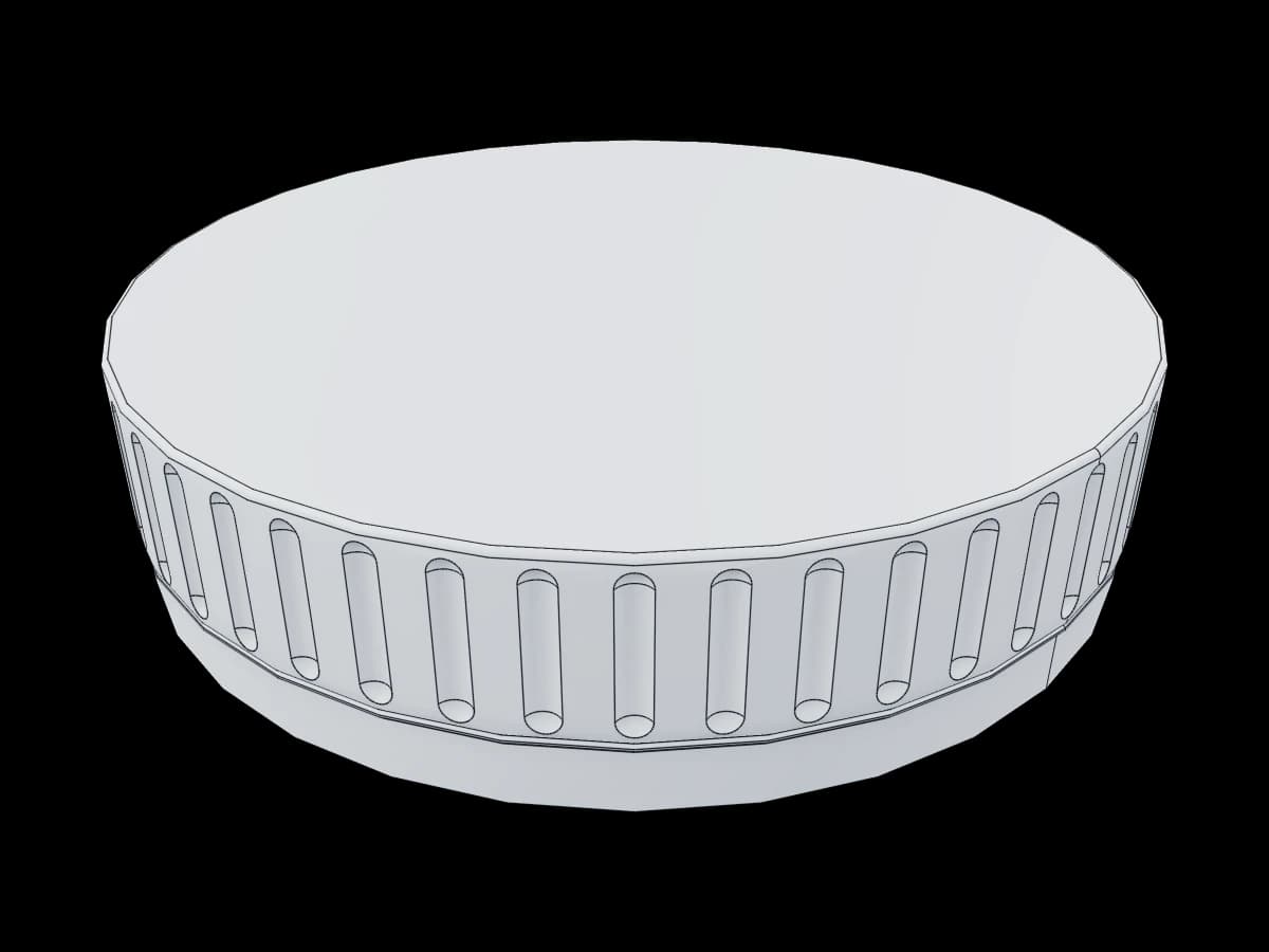 Vertical Install Lid