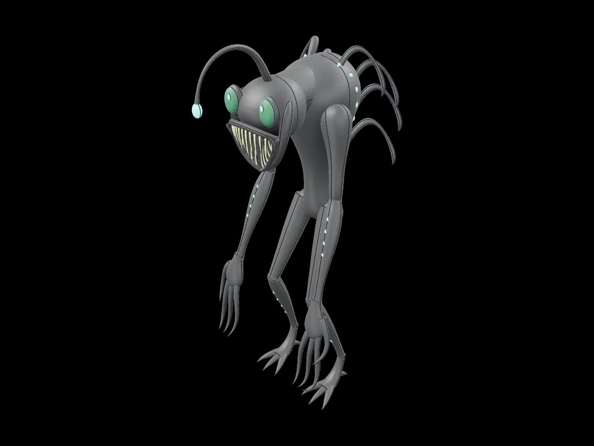 Bioluminescent Deep Sea Stalker