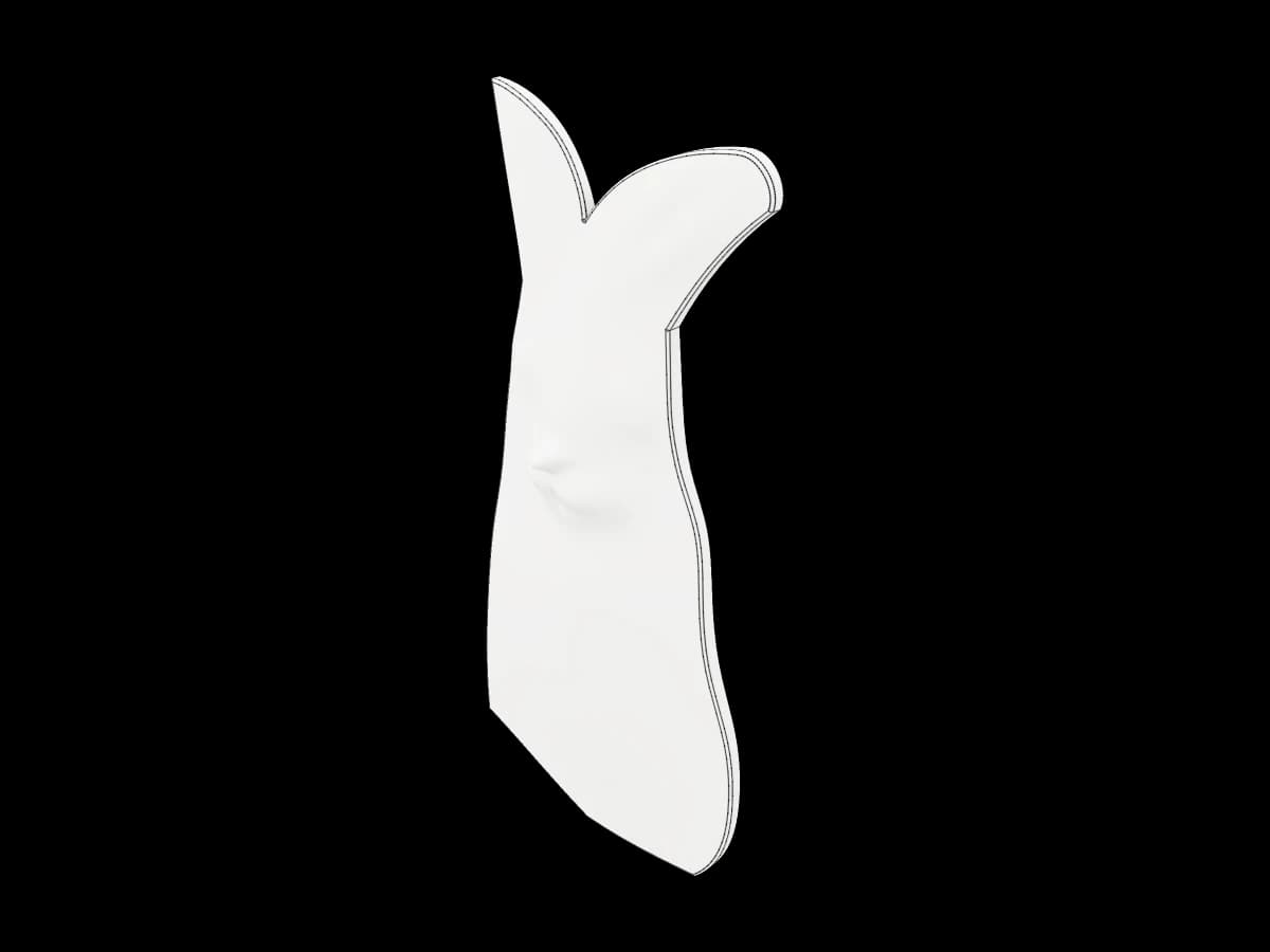 Porcelain Relief Shape