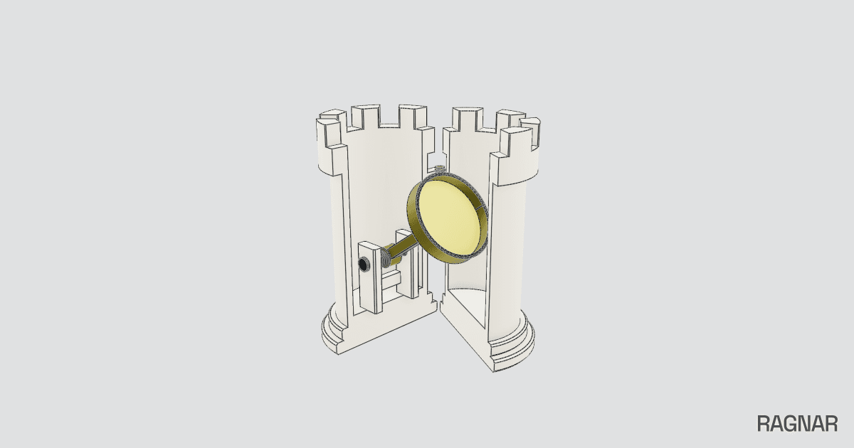 Rookapult Chess Piece