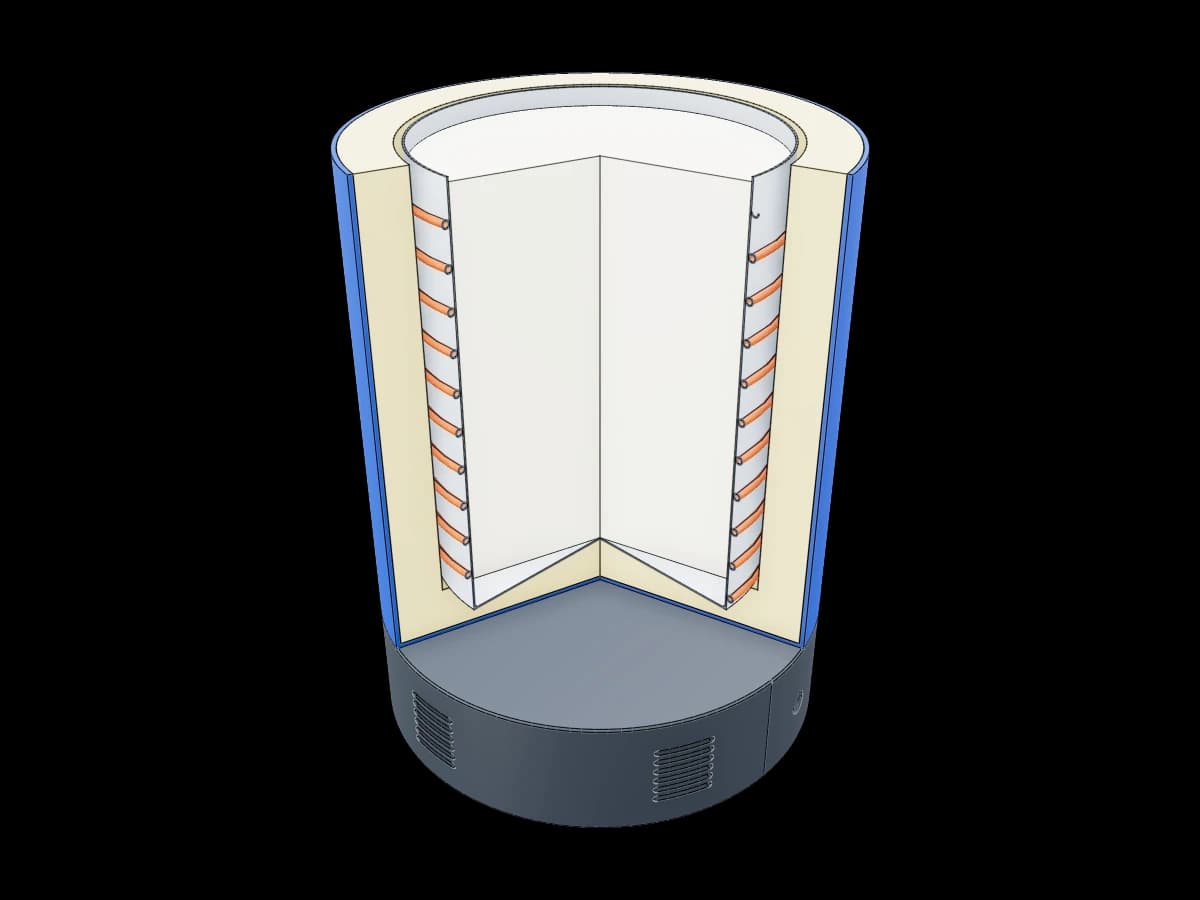 Hybrid Milk Cooling Can