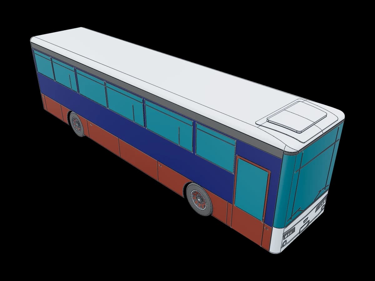 Large Tour Bus