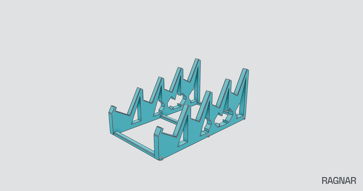 Honeycomb Quad-Phone Stand