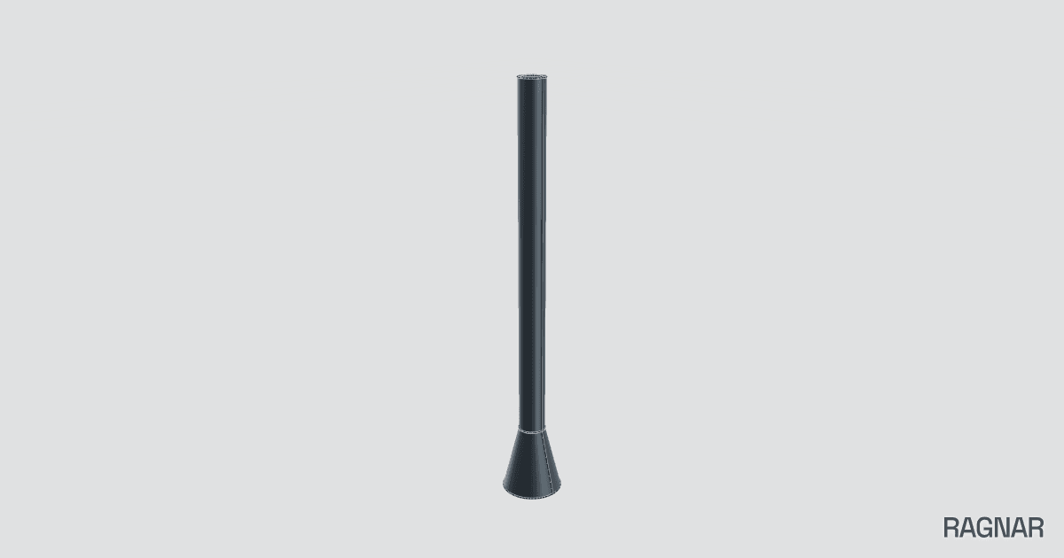 Conic pipe base