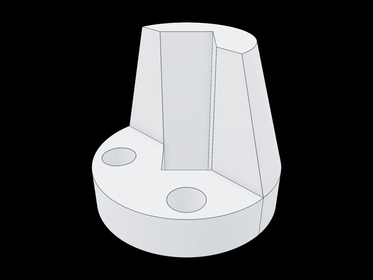 Half-Conical Flanged Body