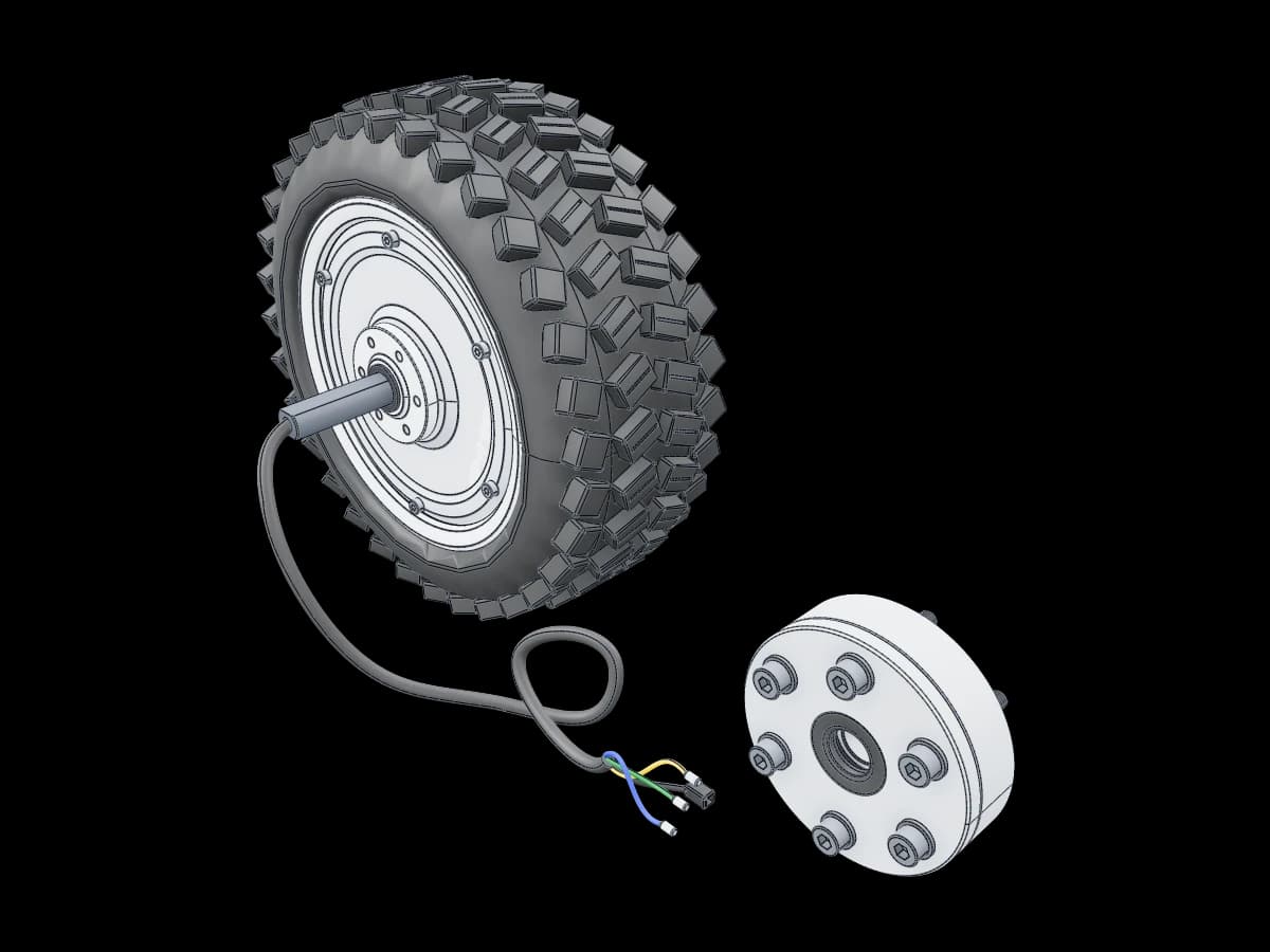 Electric Hub Motor Wheel