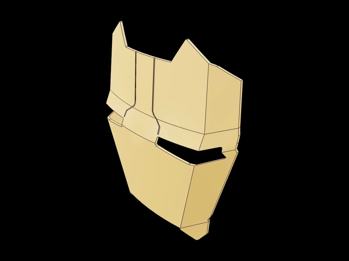 Iron Man Faceplate Replica