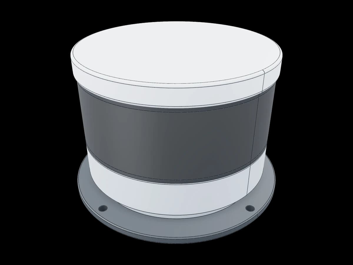 Small Cylindrical Lidar