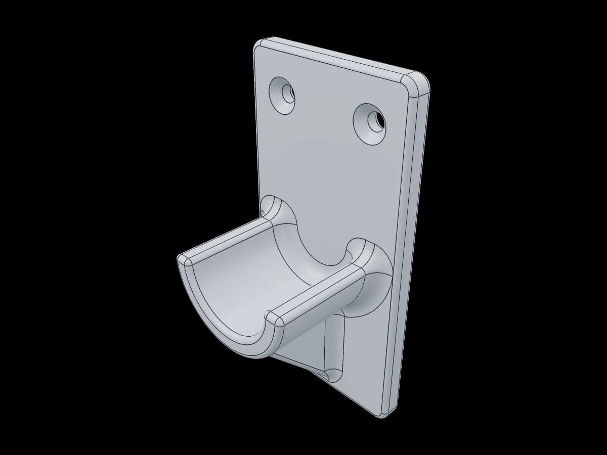 Mechanical Closet Rod Bracket