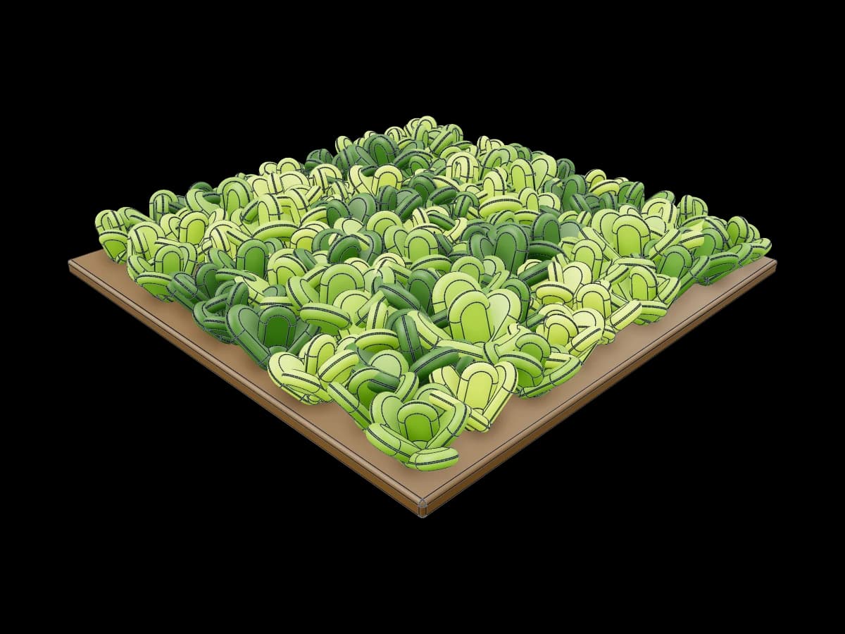 Leafy Meadow Tile