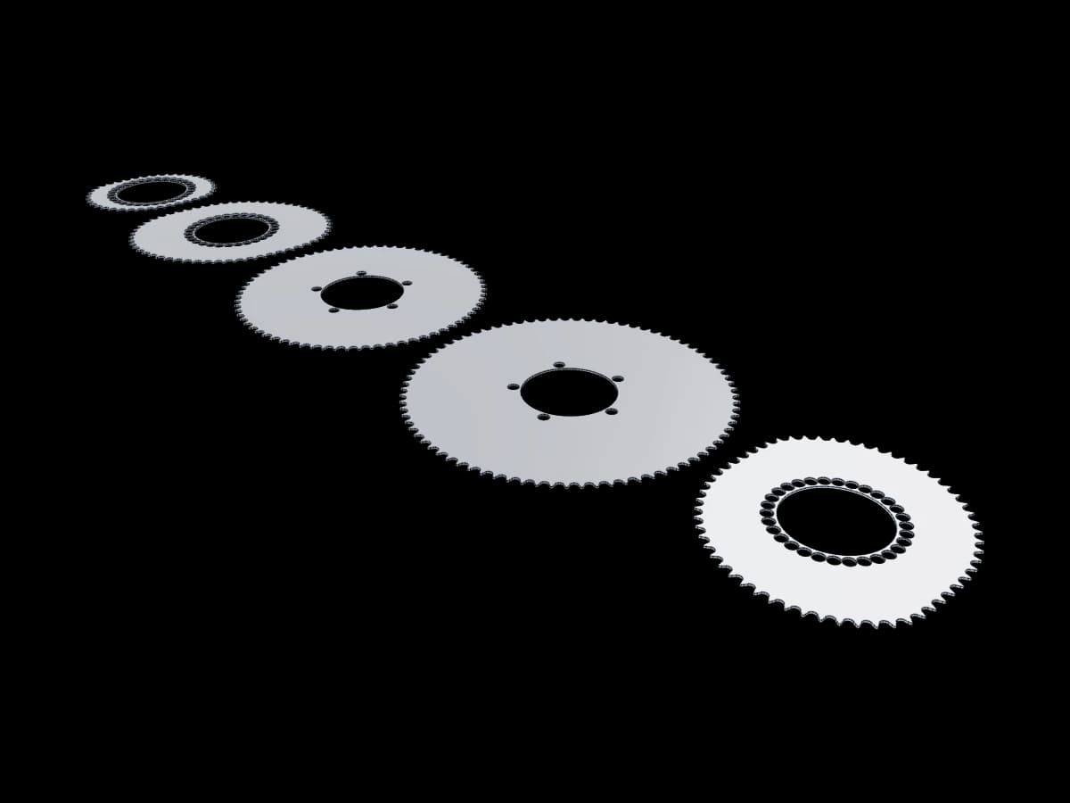Oval bicycle chainring
