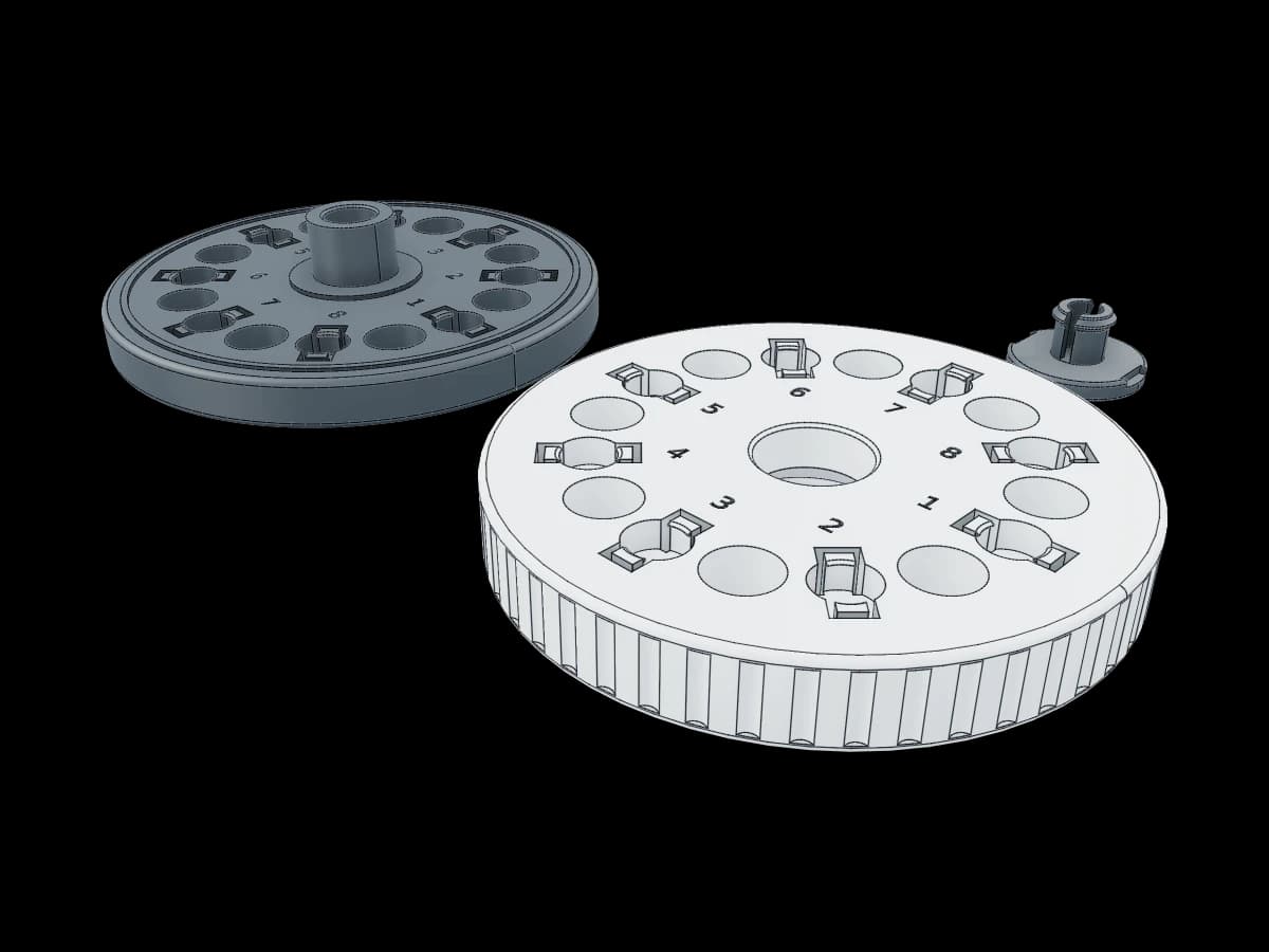 Magnetic Tactile Fidget Dial