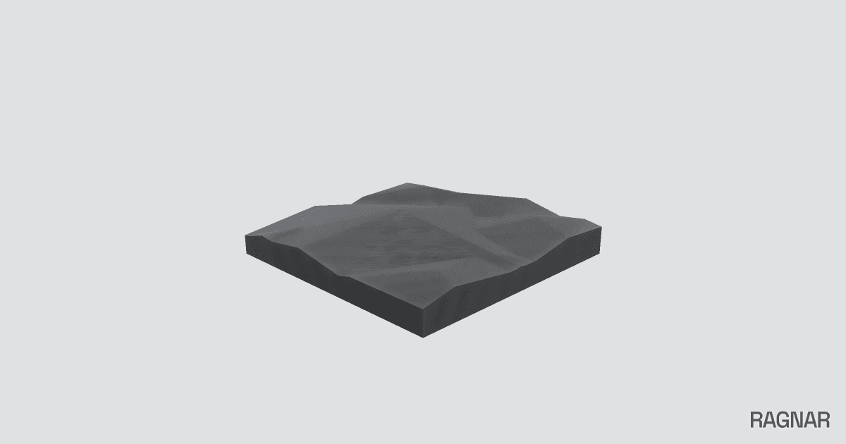 Topographic wall art