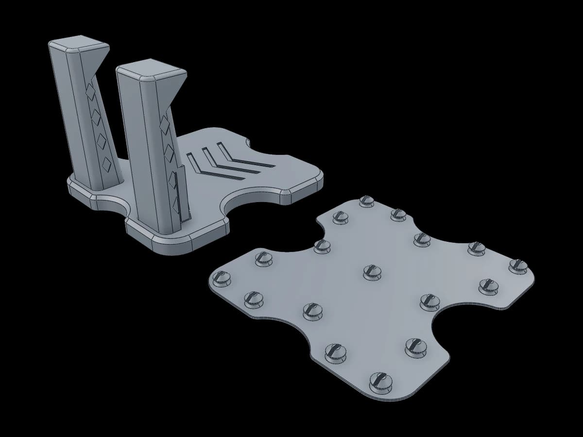 Magnetic controller holder