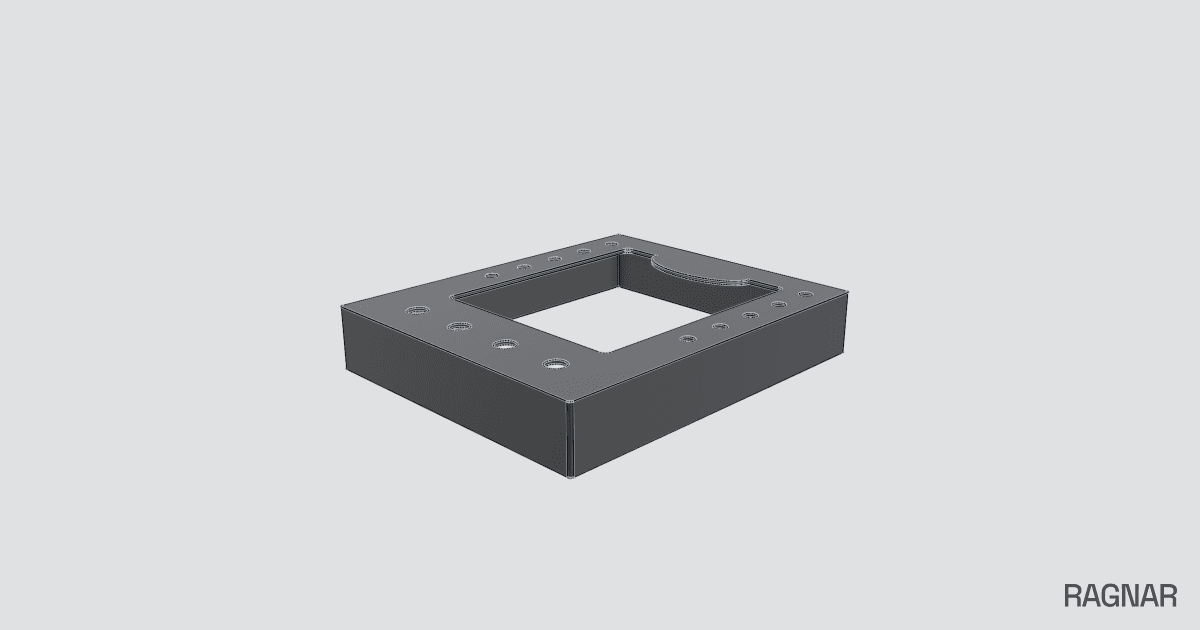 Custom rectangular block