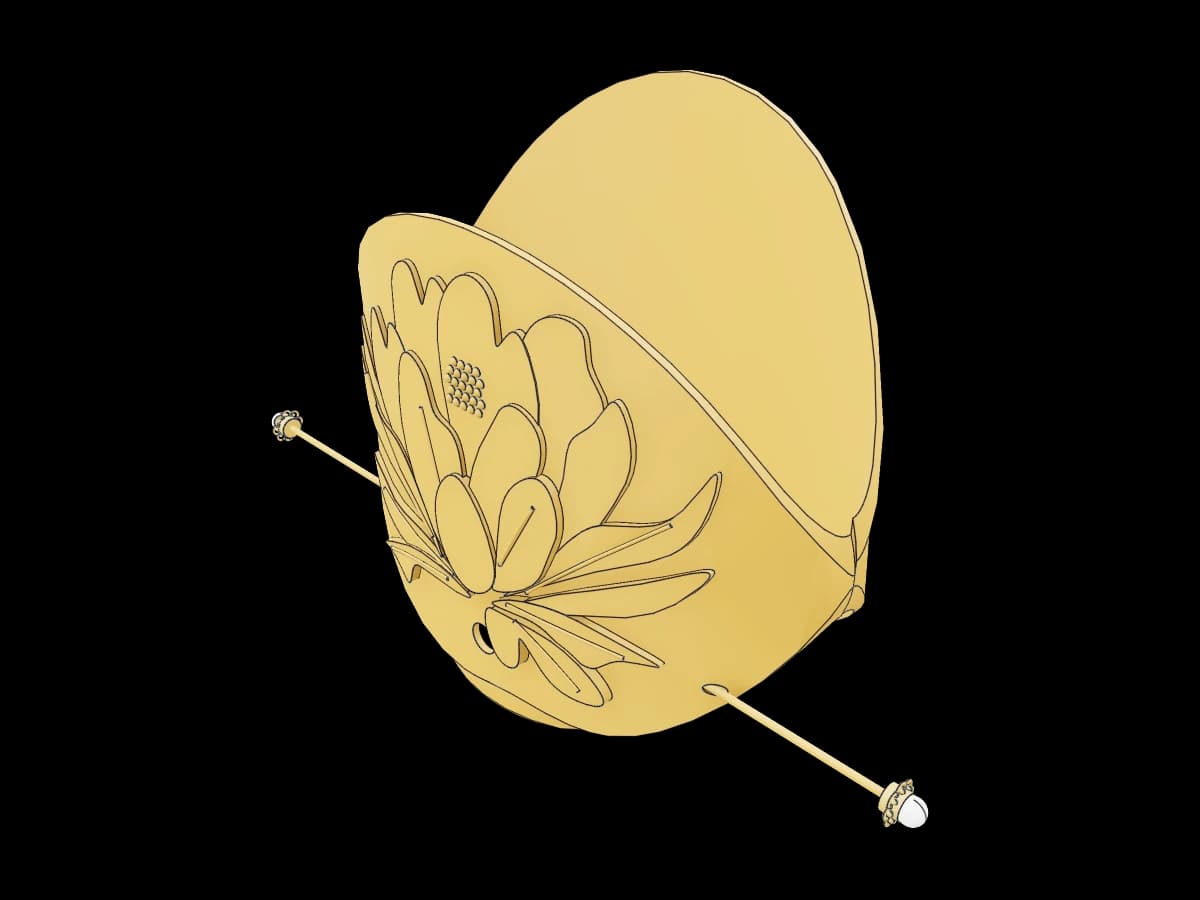 Chinese Hair Piece