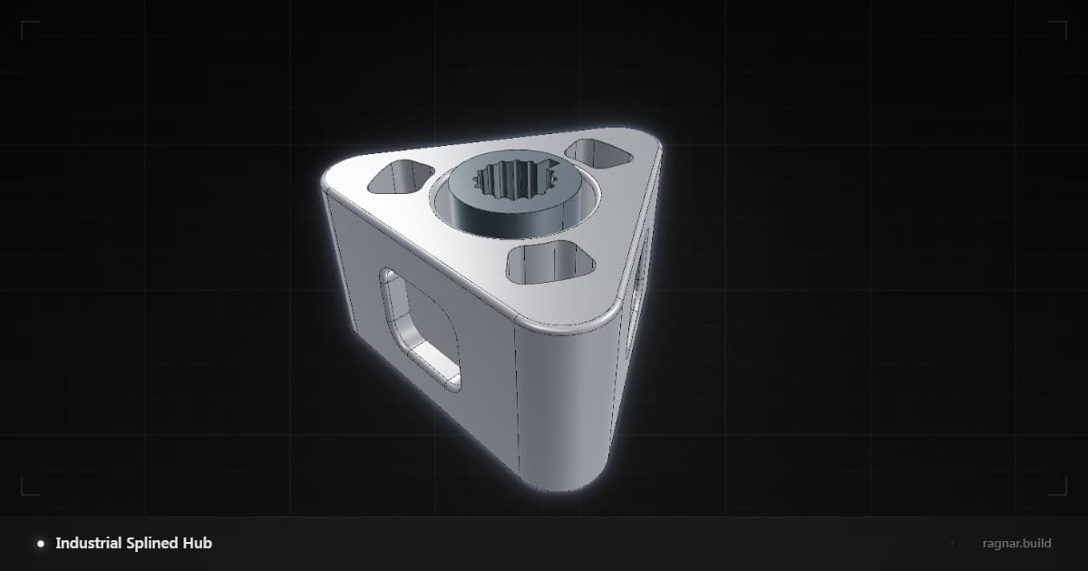 Industrial Splined Hub