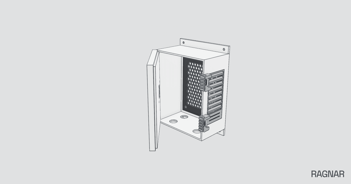 Industrial distribution box