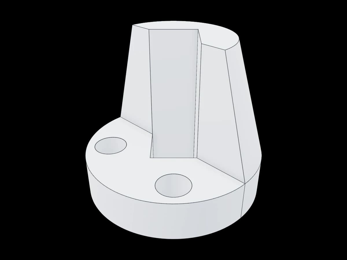 Half-Conical Flanged Body