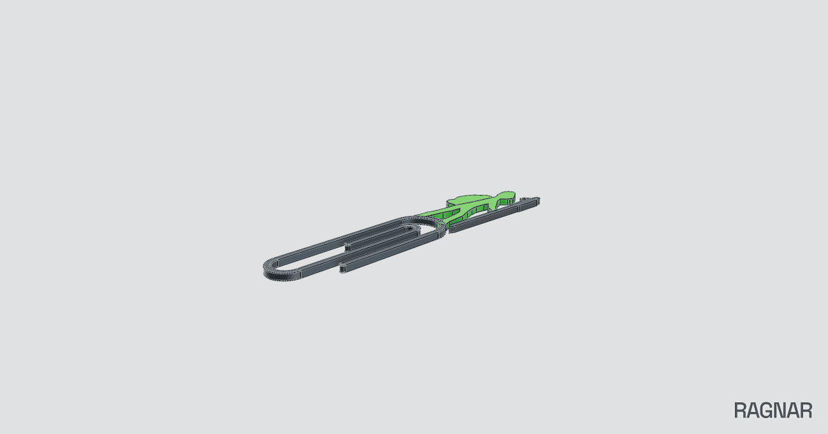 Hiker paper clip
