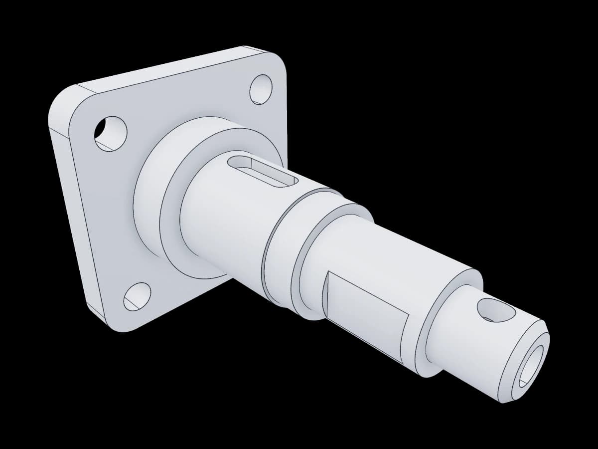 Machined Bearing Support | Ragnar Gallery