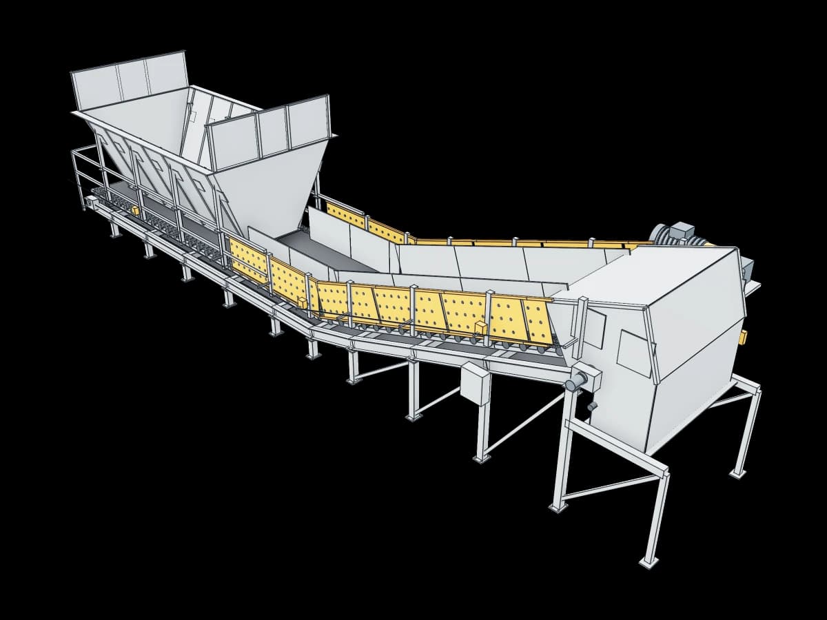 Industrial Belt Conveyor