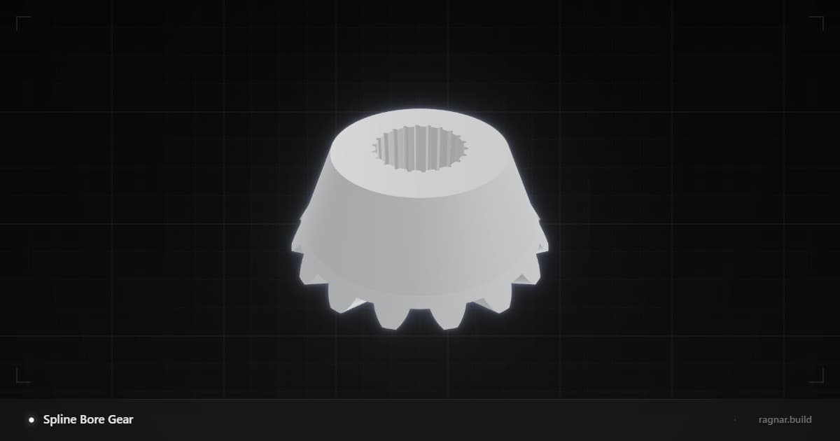Spline Bore Gear