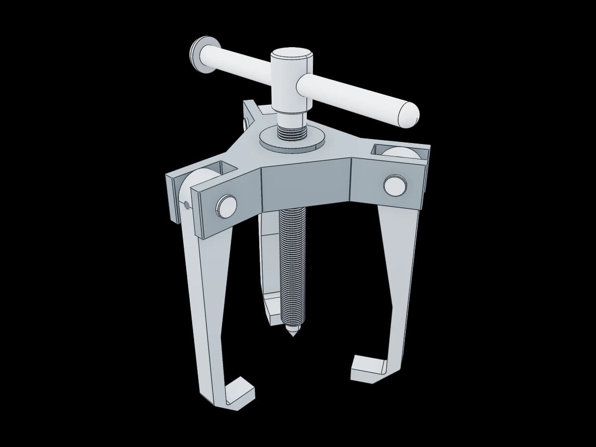 Three-Jaw Gear Puller