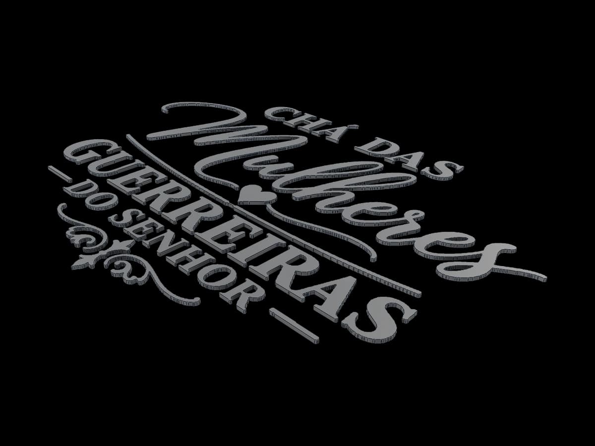 Mulheres Guerreiras Relief Sign