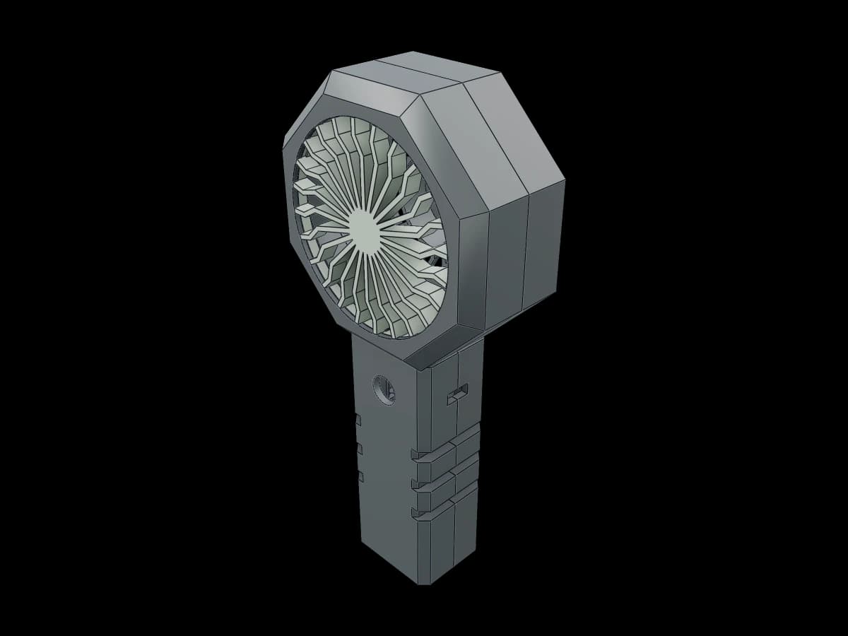 Rugged Handheld Portable Fan