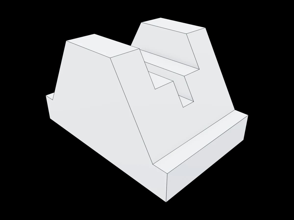 Sloped Exercise Block