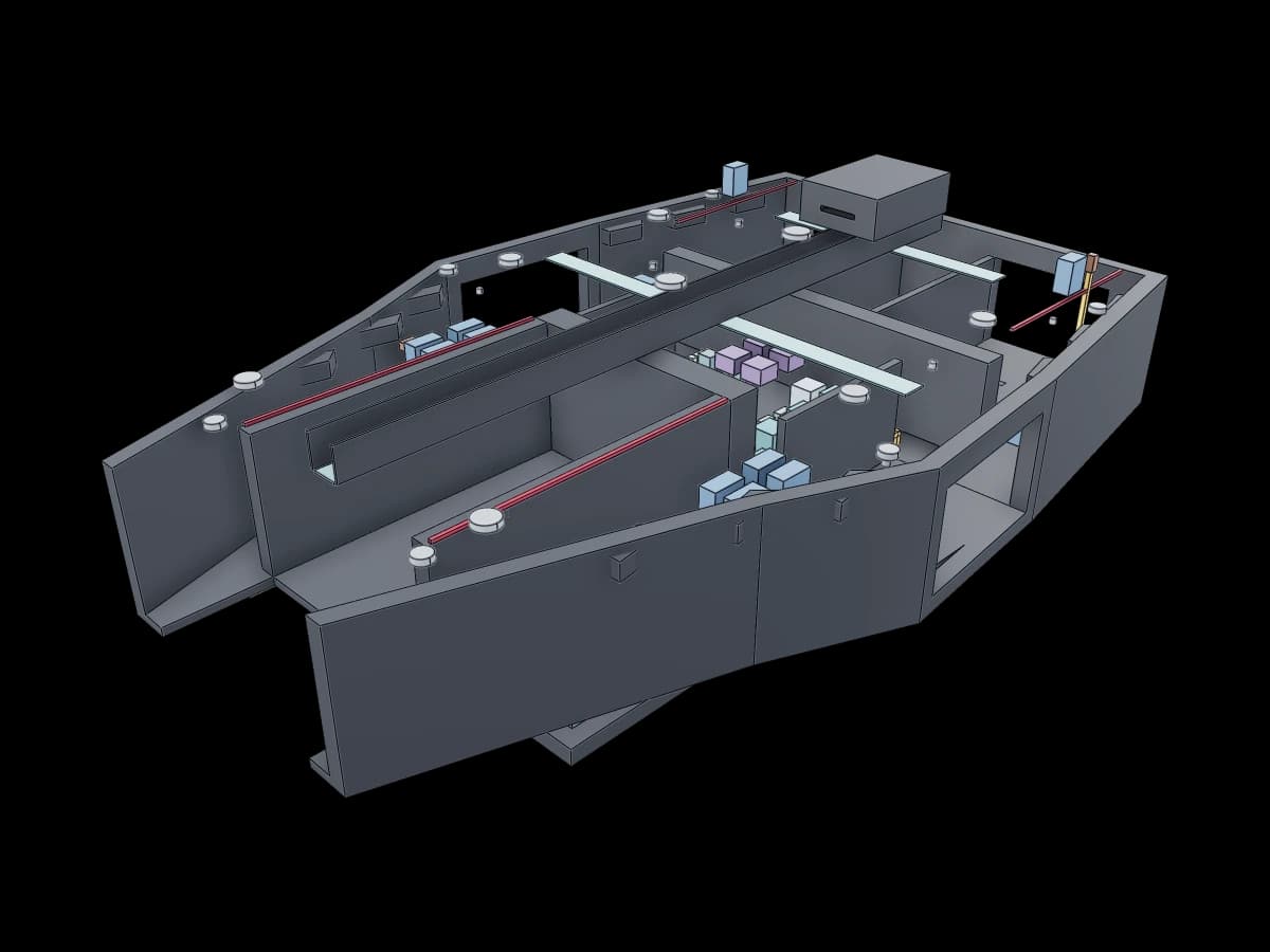Ship Assembly Drawing