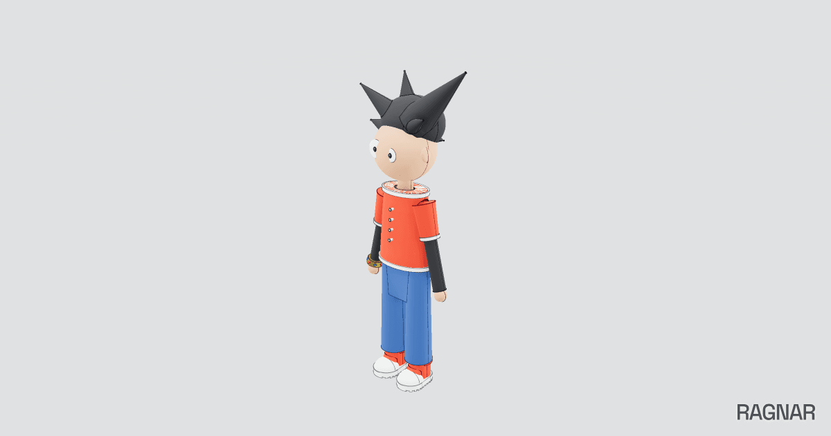 Flat Color Character