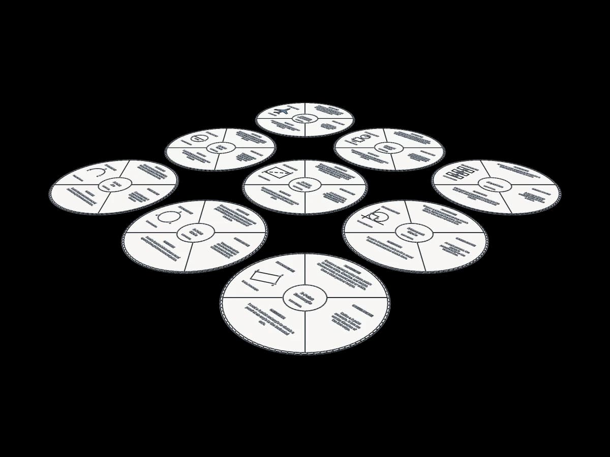 Vocabulary Word Wheels